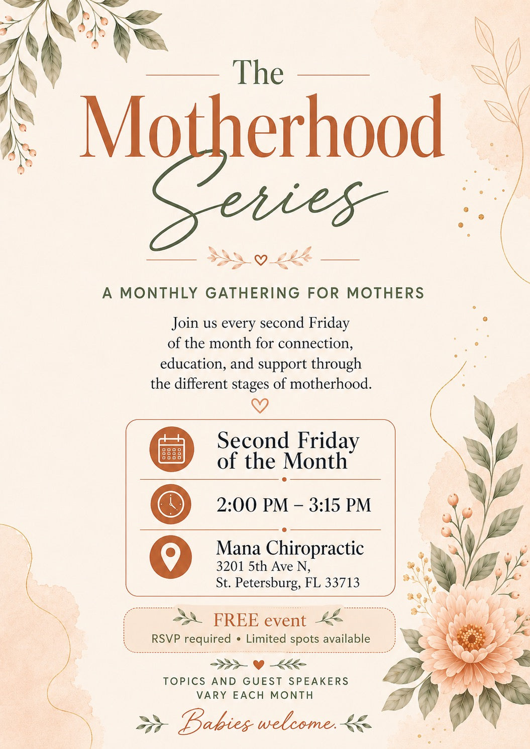 The Motherhood Series - July 10th