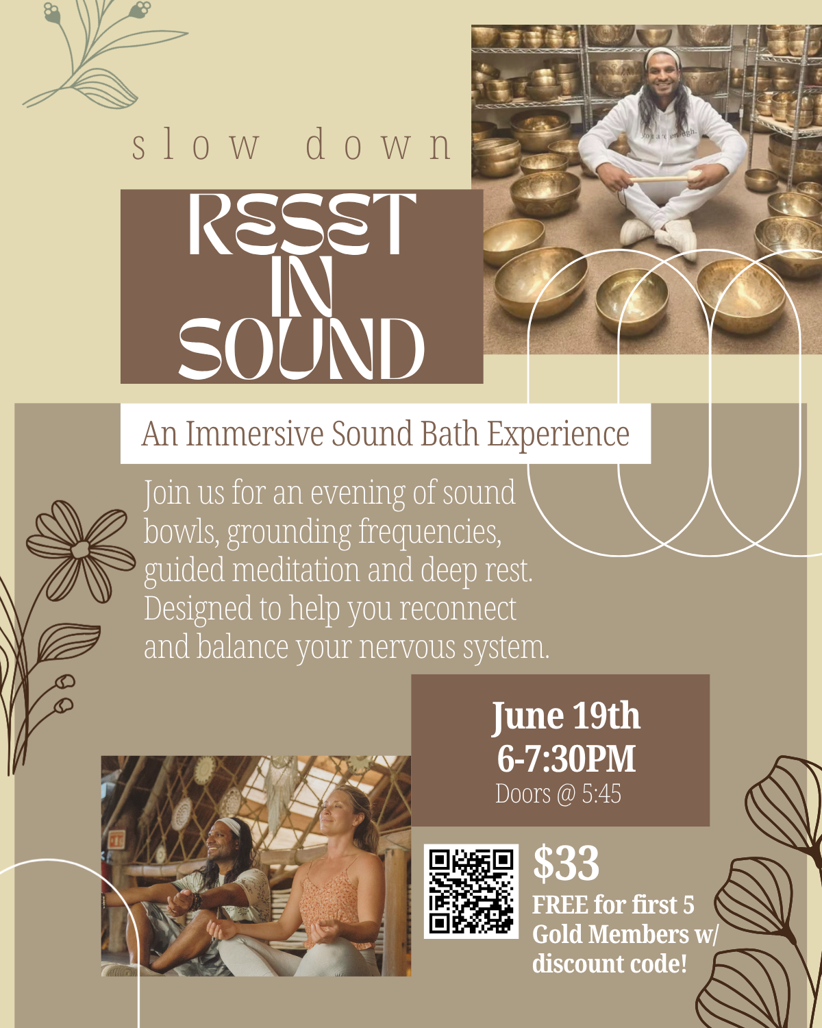 Reset in Sound - Sound Bath Experience